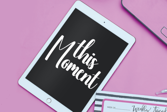 Morning Story Font PNG with transparent background - Preview 2