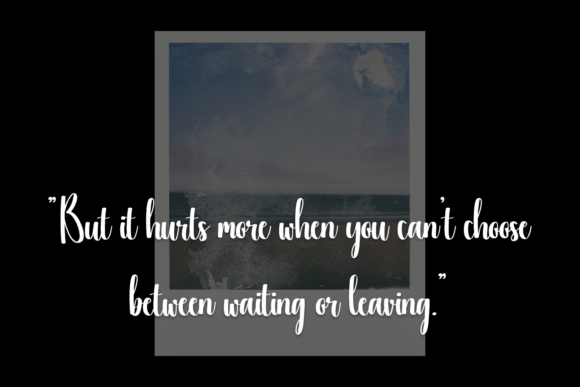 Morning Story Font PNG with transparent background - Preview 4