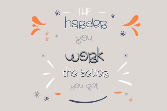 Schoolgirl Font PNG with transparent background - Preview 2