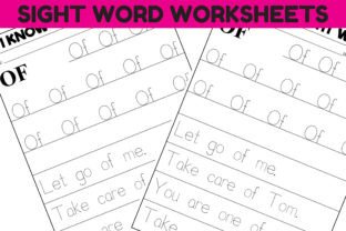 Sight Word Practice Worksheet - of Graphic by Sarita_Kidobolt ...