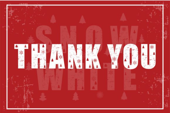 Snow White Font PNG with transparent background - Preview 3