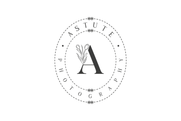 A Letter Floral Logo Bundle