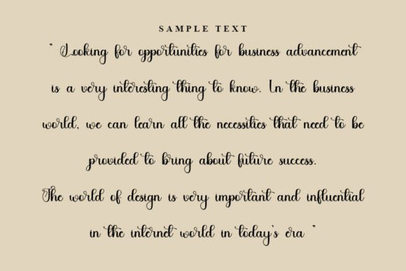 Anything Font - Preview 5