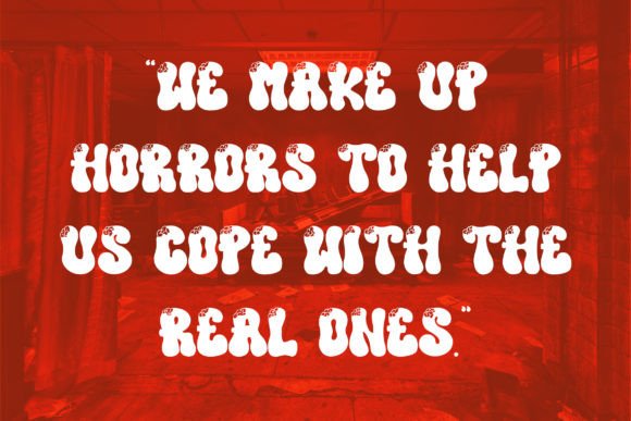 Bloody Brains Font - Preview 3