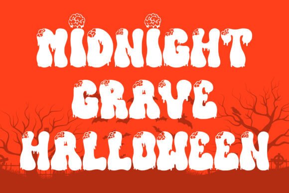 Bloody Brains Font - Preview 5