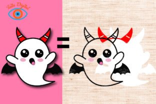 Cute Baby Ghost Bundle Design Graphic by Taita Digital · Creative Fabrica