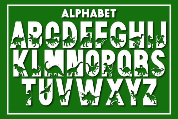 Dinosaur Font - Preview 1