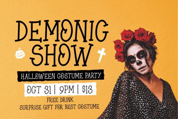 Hell O Ween Font - Preview 3