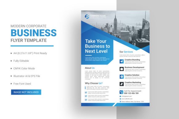 Creative Business Promotion Flyer Design Graphic by nazmulislam14 ...
