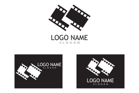 Movie Film Cinema Logo Vector