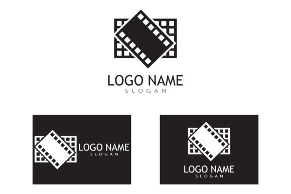 Movie Film Cinema Logo Vector