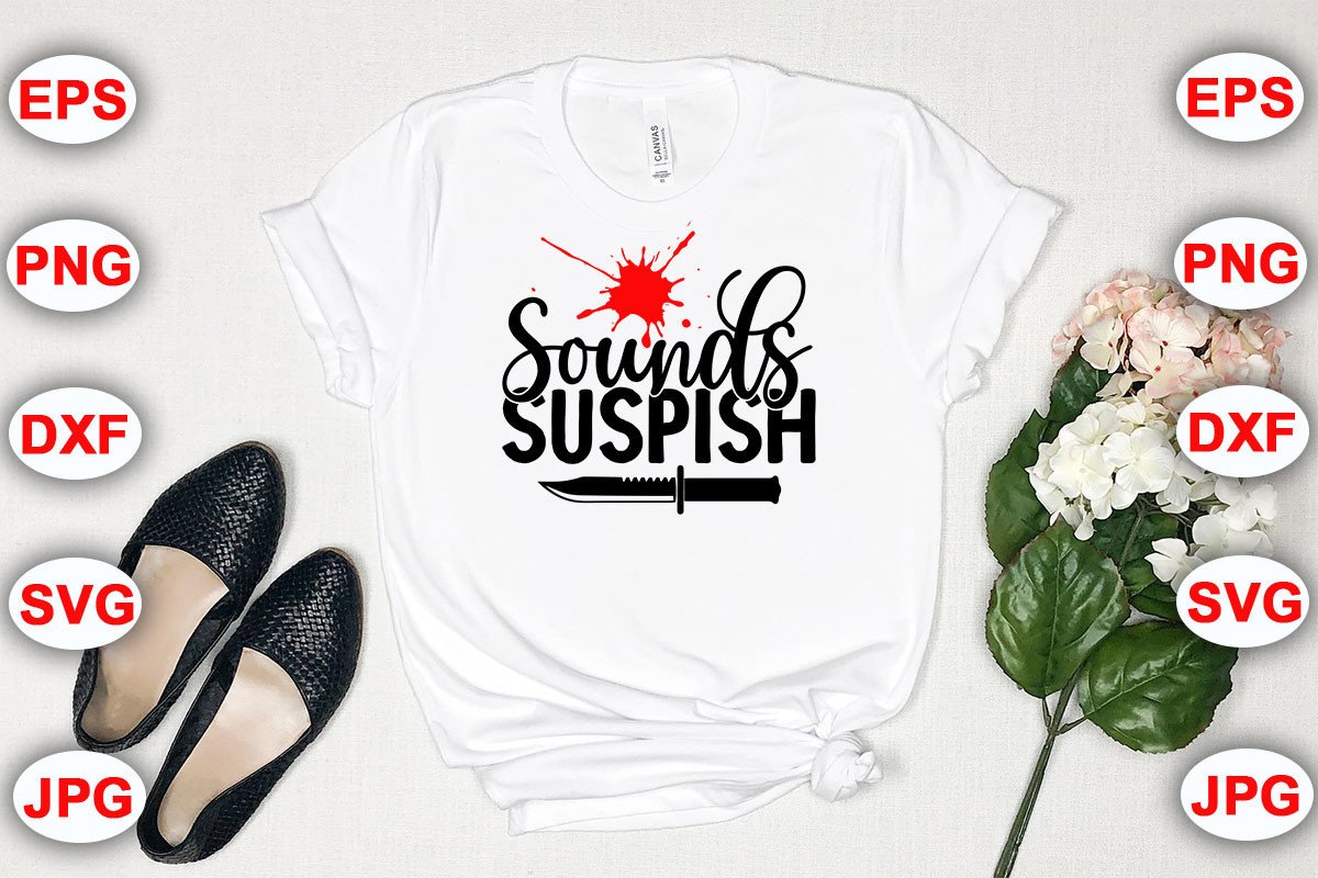 Sounds Suspish Graphic by moondesigner · Creative Fabrica
