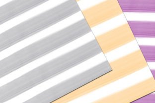 Thick Watercolor Stripes Digital Paper Graphic by Luv Bijou · Creative ...