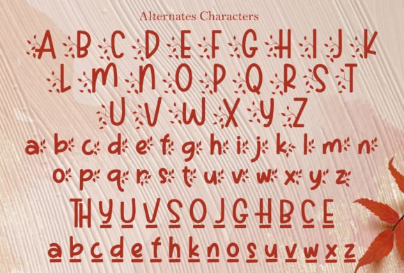 Autumn Font - Preview 5