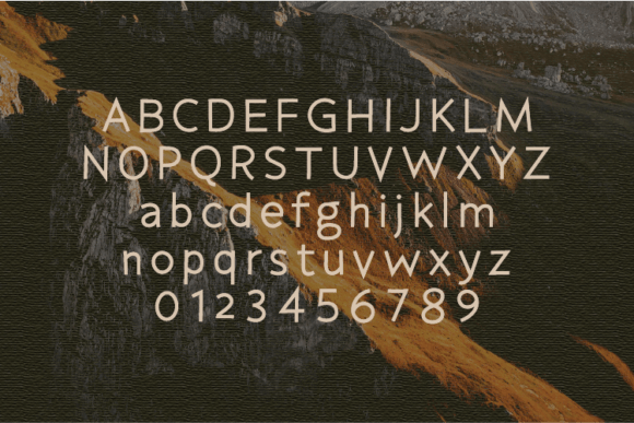 Beaming Font - Preview 1