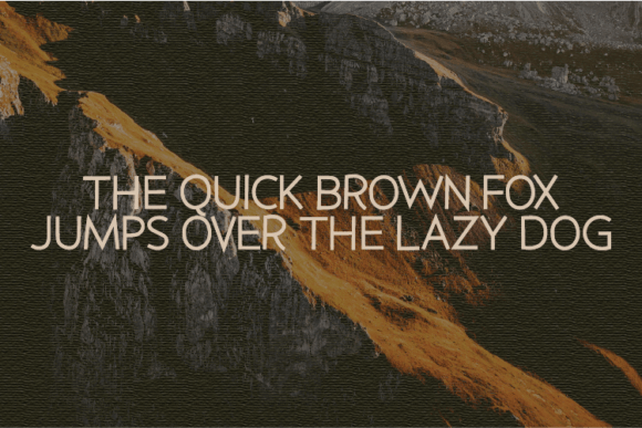 Beaming Font - Preview 3