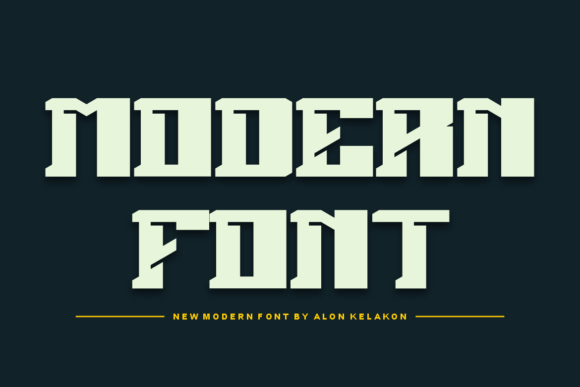 Bigyner Font - Preview 1