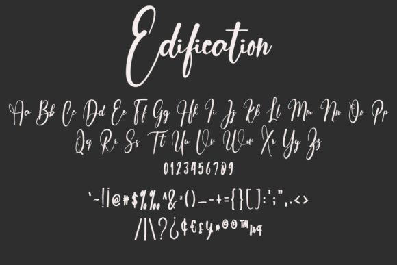 Edification Font - Preview 4
