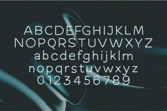 Picturesque Font PNG with transparent background - Preview 1