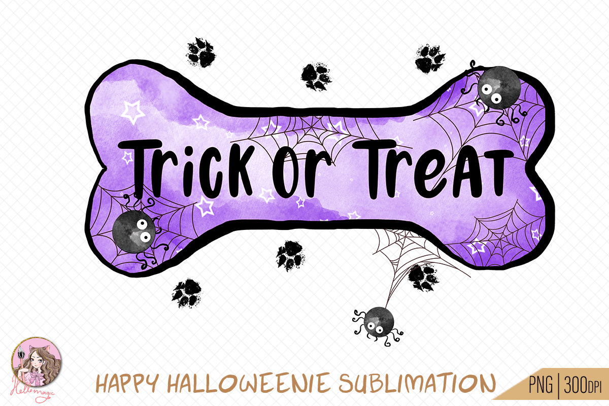 Trick or Treat Sublimation Graphic by Hello Magic · Creative Fabrica