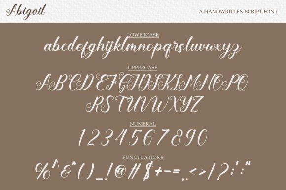 Abigail Font - Preview 1