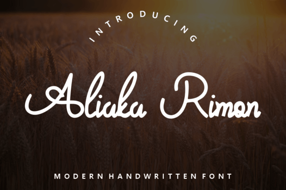 Aliaka Rimon Font - Preview 1