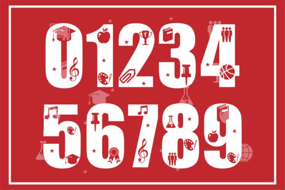 Back to School Font - Preview 2