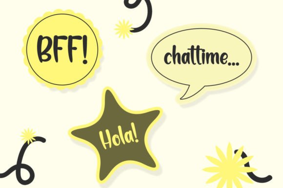 Best Friend Font - Preview 2
