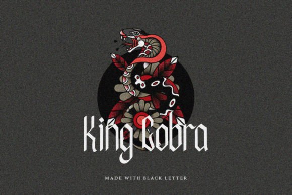 Black Stock Font - Preview 4