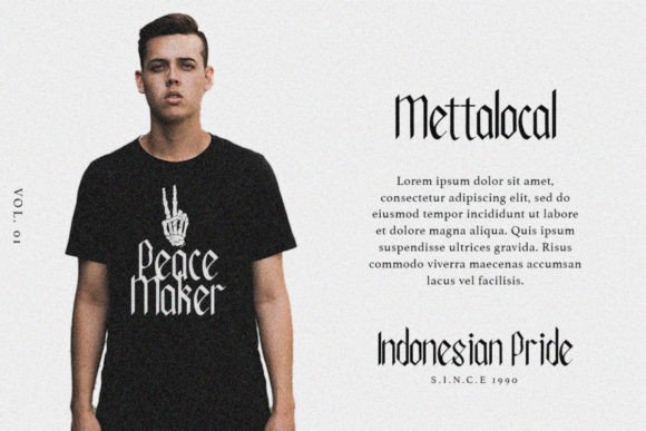 Black Stock Font - Preview 6