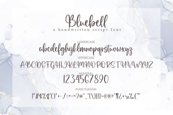 Bluebell Font - Preview 4
