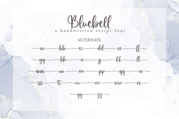Bluebell Font - Preview 5