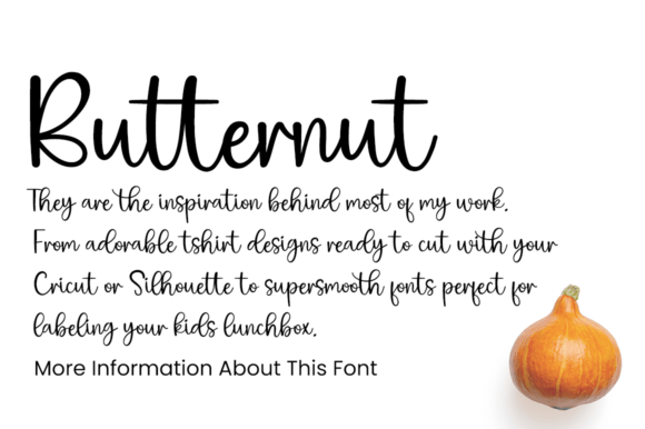 Butternut Font - Preview 2