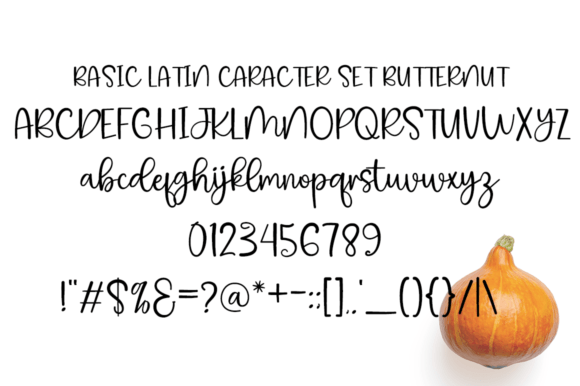 Butternut Font - Preview 3
