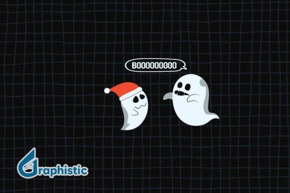 Chunky Ghost Boo Halloween Graphic Crafts By Graphistic