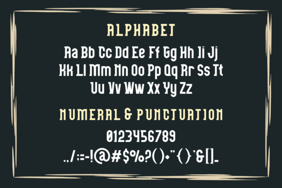 Deceiver Font - Preview 1