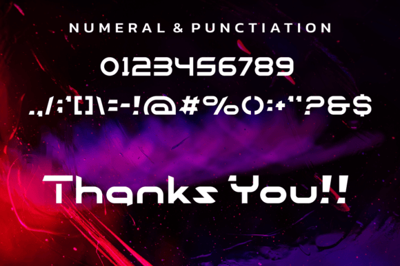 Exneon Font - Preview 2