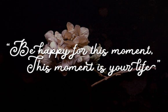 Fathia Signature Font PNG with transparent background - Preview 3