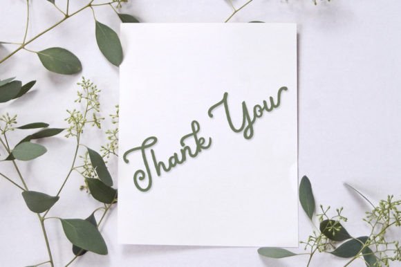 Fathia Signature Font PNG with transparent background - Preview 5