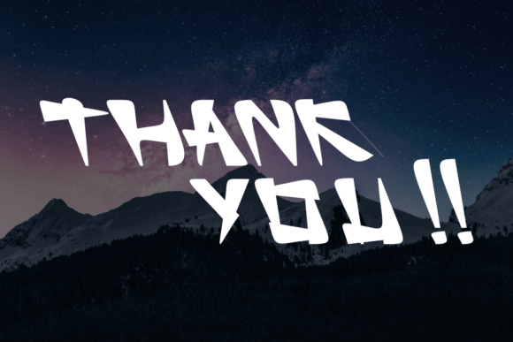 Full Senyum Font PNG with transparent background - Preview 3