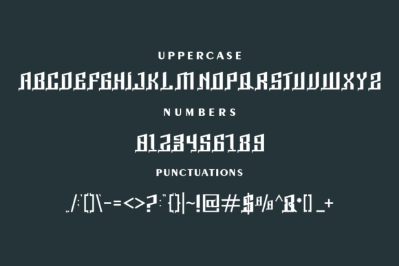 Gabkan Font - Preview 2