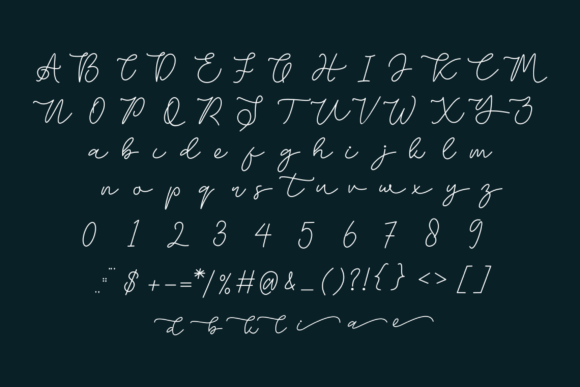 Gadigta Font - Preview 2