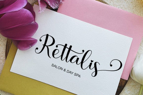 Glucola Sakura Font PNG with transparent background - Preview 1