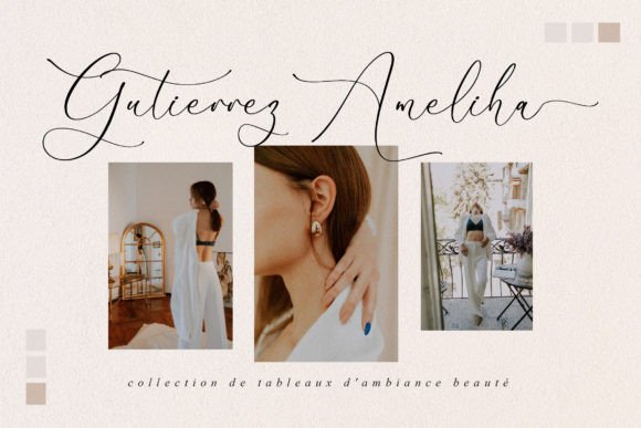 Gutierha Pattery Font PNG with transparent background - Preview 1