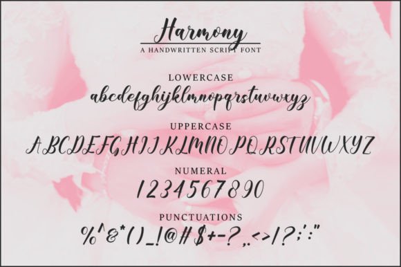 Harmony Font - Preview 5