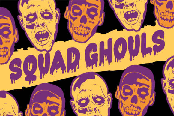 Lonely Dripping Font PNG with transparent background - Preview 4