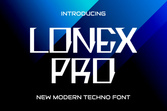 Lonex Pro Font font preview - 1