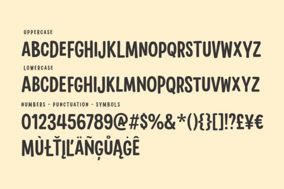 Phatook Font PNG with transparent background - Preview 5