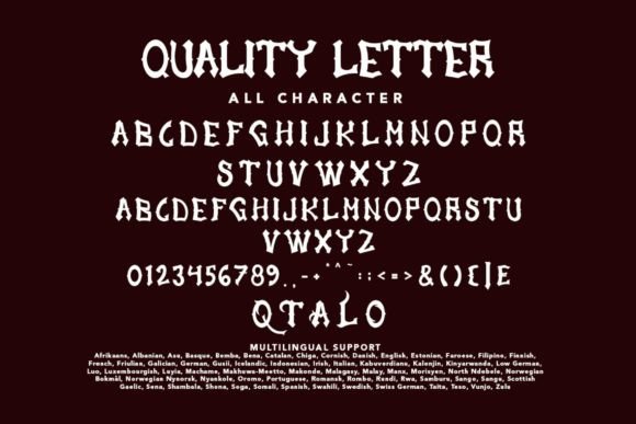 Quality Letter Font PNG with transparent background - Preview 6