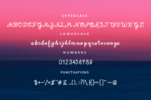 Selistia Font PNG with transparent background - Preview 2